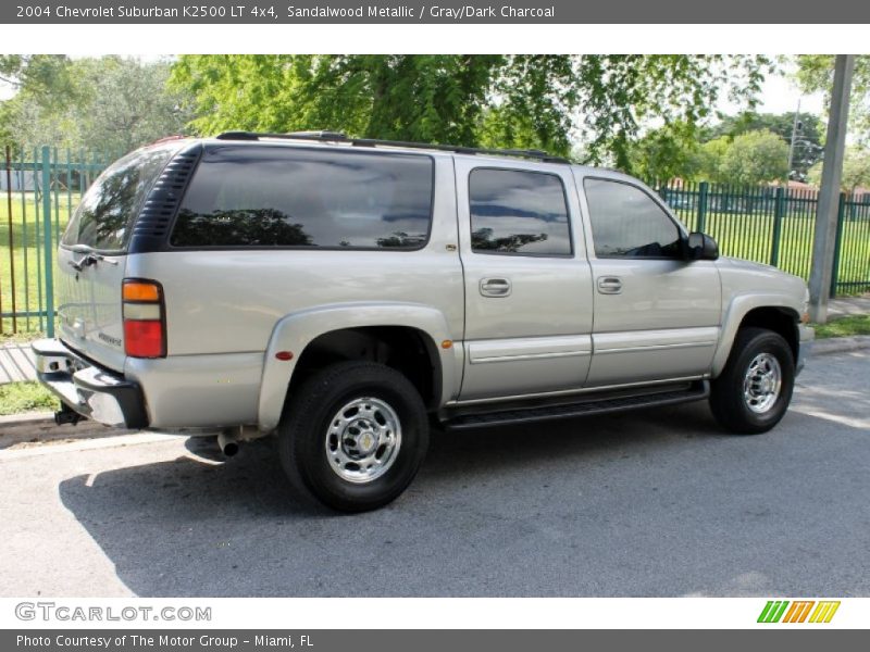 Sandalwood Metallic / Gray/Dark Charcoal 2004 Chevrolet Suburban K2500 LT 4x4