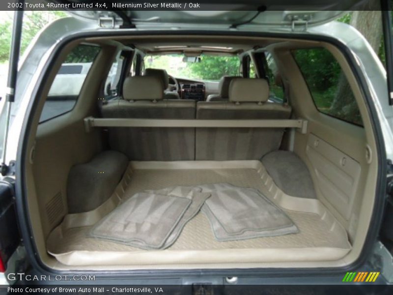 Millennium Silver Metallic / Oak 2002 Toyota 4Runner Limited 4x4