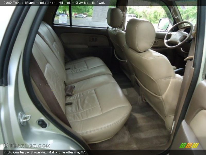 Millennium Silver Metallic / Oak 2002 Toyota 4Runner Limited 4x4