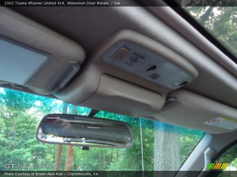 Millennium Silver Metallic / Oak 2002 Toyota 4Runner Limited 4x4
