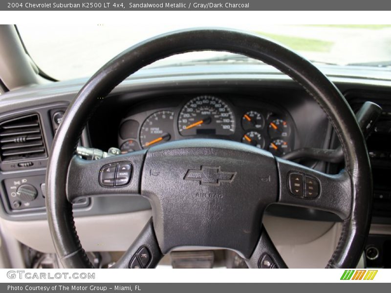Sandalwood Metallic / Gray/Dark Charcoal 2004 Chevrolet Suburban K2500 LT 4x4