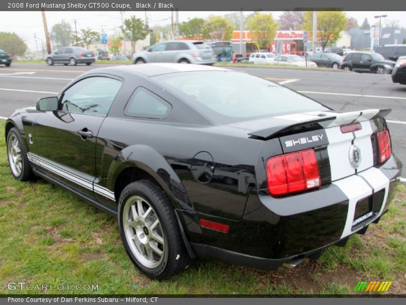 Black / Black 2008 Ford Mustang Shelby GT500 Coupe