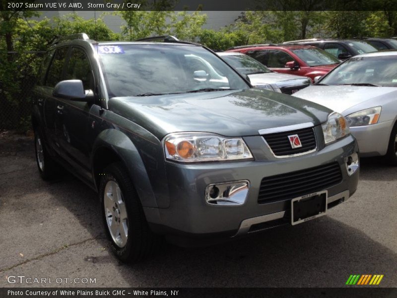 Storm Gray / Gray 2007 Saturn VUE V6 AWD