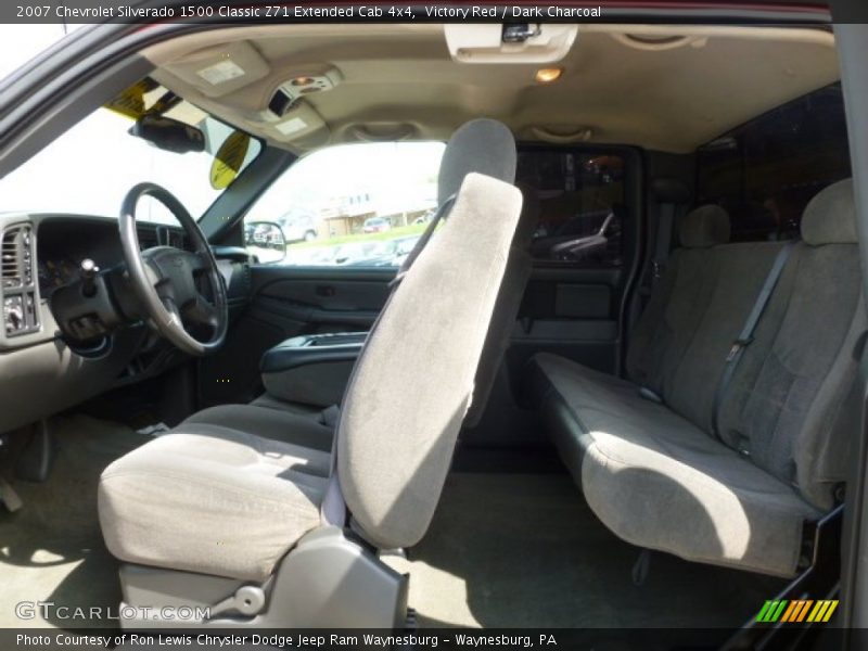 Victory Red / Dark Charcoal 2007 Chevrolet Silverado 1500 Classic Z71 Extended Cab 4x4