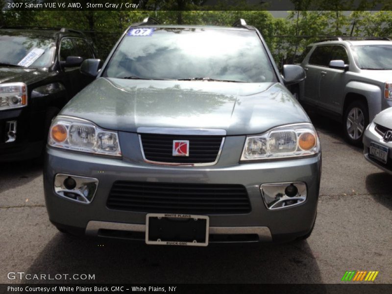 Storm Gray / Gray 2007 Saturn VUE V6 AWD