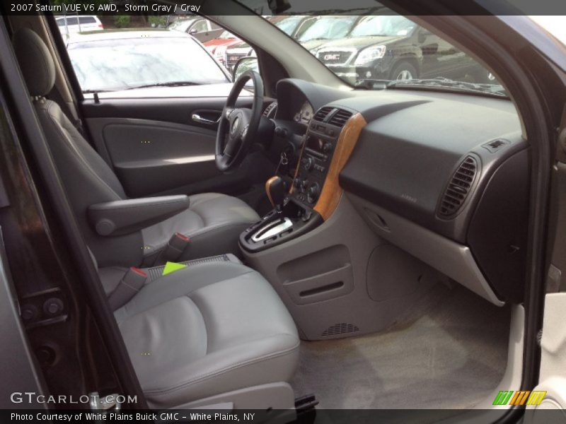 Storm Gray / Gray 2007 Saturn VUE V6 AWD