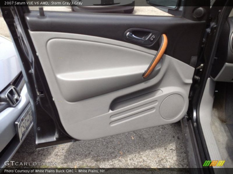 Storm Gray / Gray 2007 Saturn VUE V6 AWD