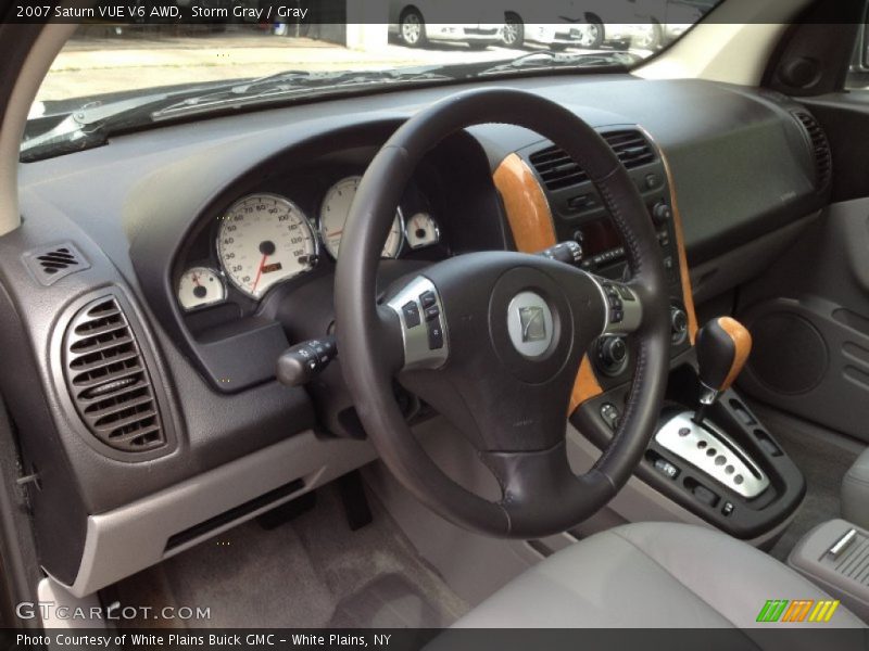 Storm Gray / Gray 2007 Saturn VUE V6 AWD
