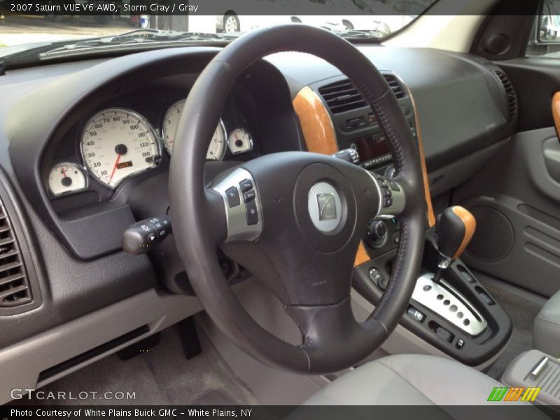Storm Gray / Gray 2007 Saturn VUE V6 AWD
