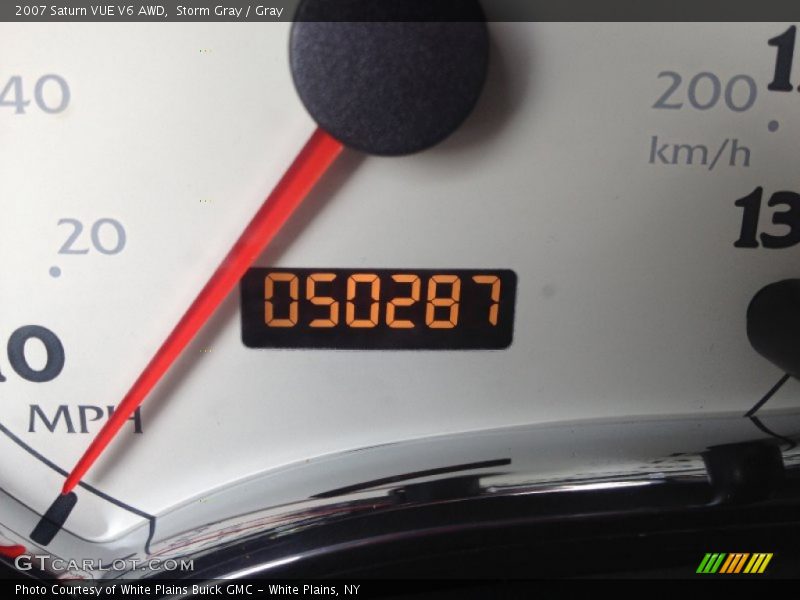 Storm Gray / Gray 2007 Saturn VUE V6 AWD