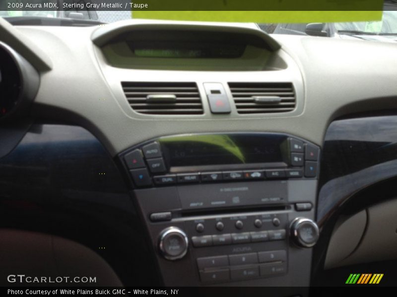 Sterling Gray Metallic / Taupe 2009 Acura MDX