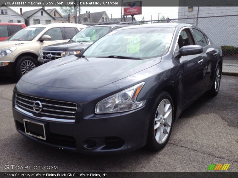 Dark Slate Metallic / Charcoal 2009 Nissan Maxima 3.5 SV Sport