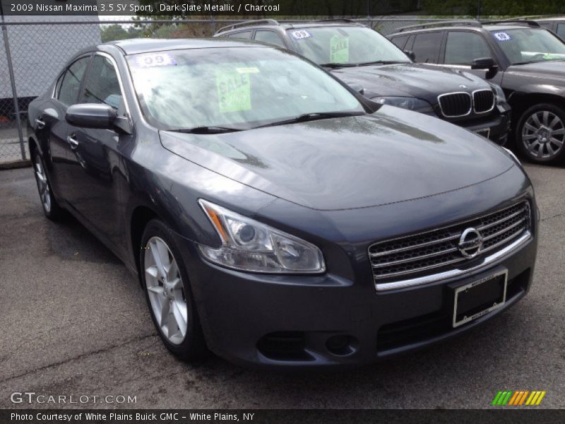 Dark Slate Metallic / Charcoal 2009 Nissan Maxima 3.5 SV Sport
