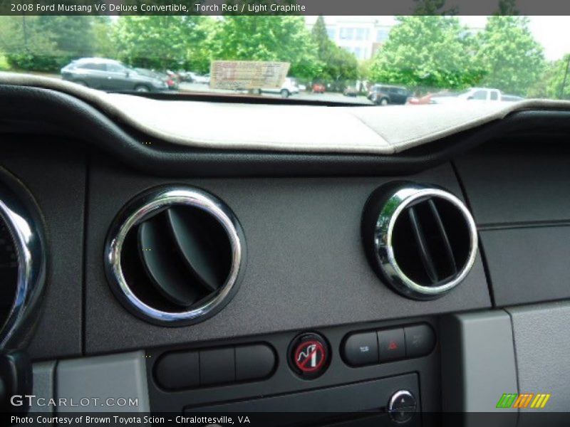 Torch Red / Light Graphite 2008 Ford Mustang V6 Deluxe Convertible