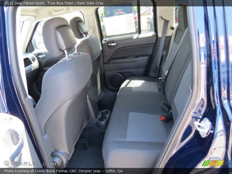 True Blue Pearl / Dark Slate Gray 2012 Jeep Patriot Sport