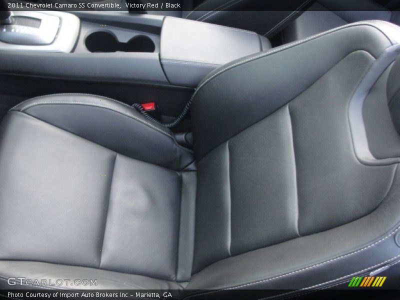 Victory Red / Black 2011 Chevrolet Camaro SS Convertible