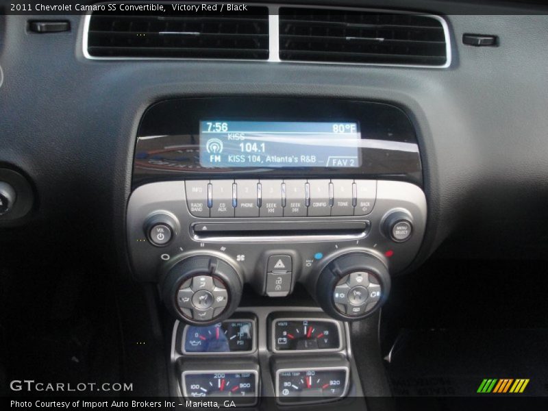 Victory Red / Black 2011 Chevrolet Camaro SS Convertible