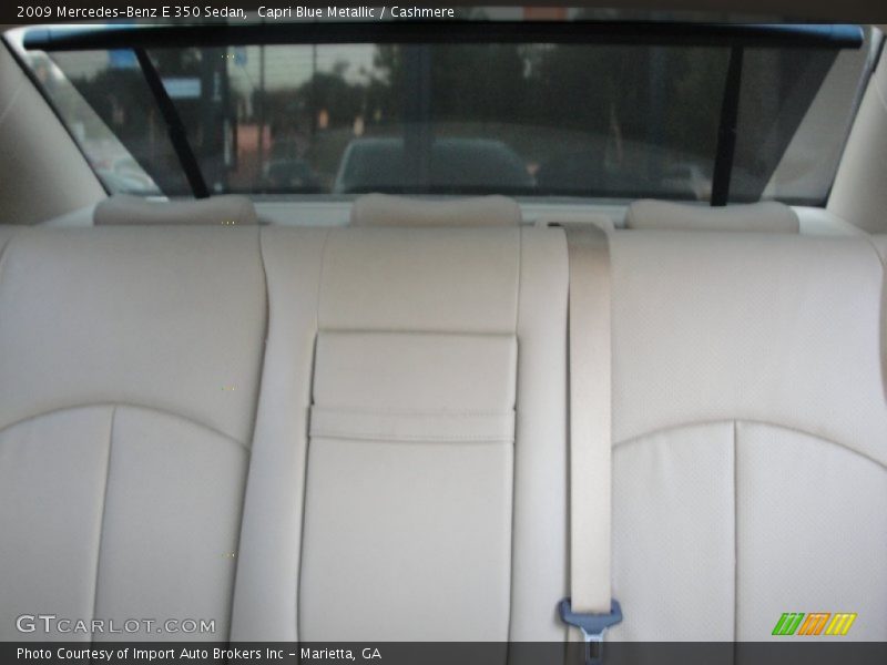 Capri Blue Metallic / Cashmere 2009 Mercedes-Benz E 350 Sedan