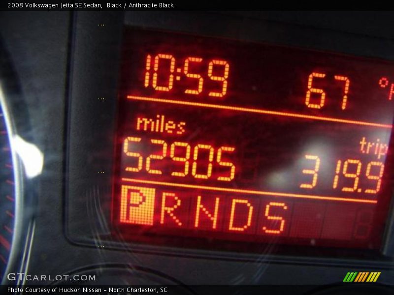 Black / Anthracite Black 2008 Volkswagen Jetta SE Sedan