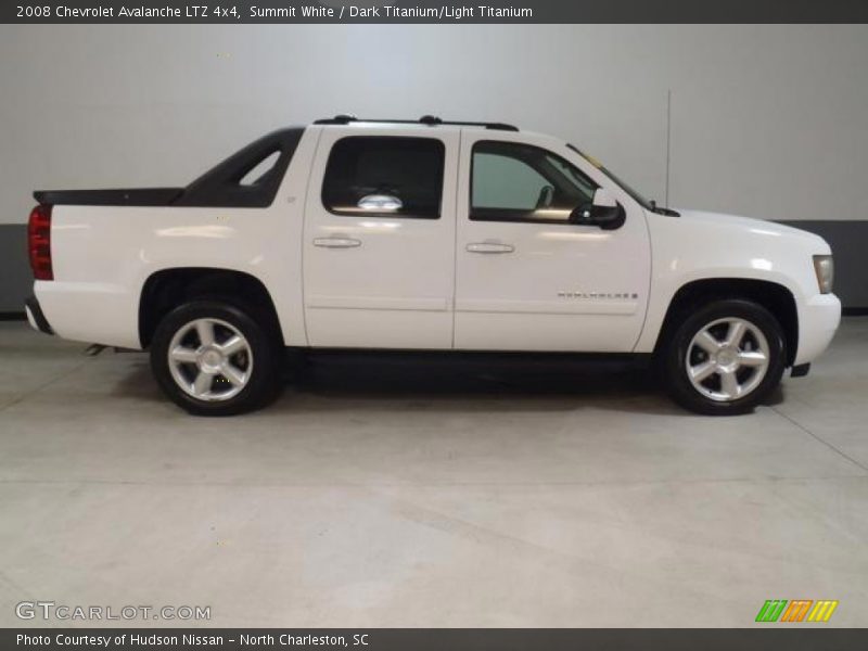 Summit White / Dark Titanium/Light Titanium 2008 Chevrolet Avalanche LTZ 4x4