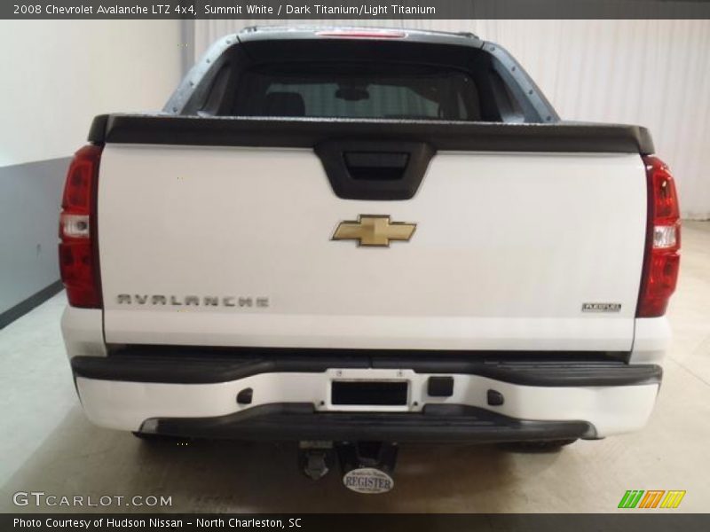 Summit White / Dark Titanium/Light Titanium 2008 Chevrolet Avalanche LTZ 4x4