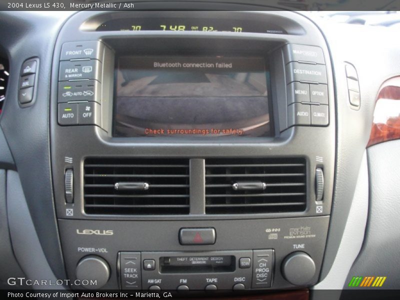 Mercury Metallic / Ash 2004 Lexus LS 430