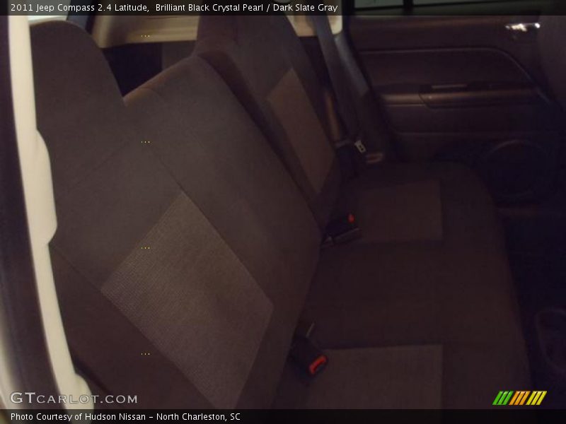 Brilliant Black Crystal Pearl / Dark Slate Gray 2011 Jeep Compass 2.4 Latitude