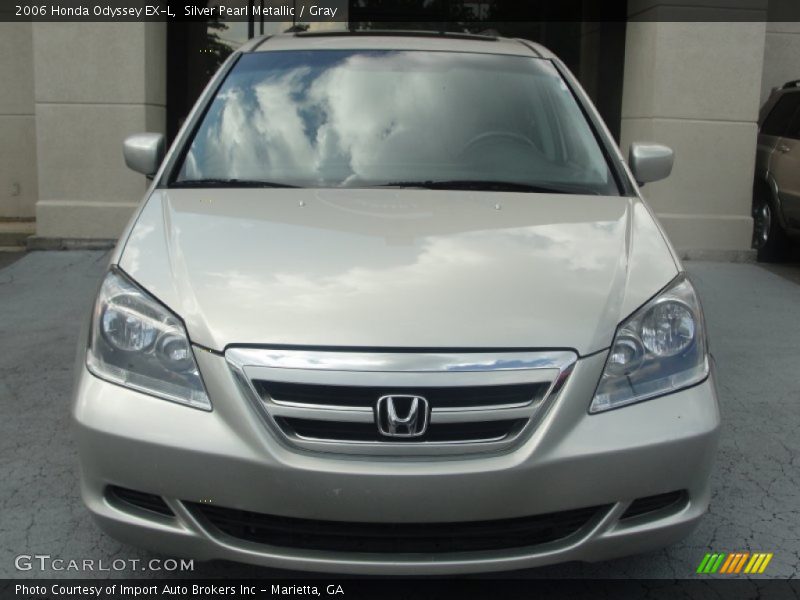 Silver Pearl Metallic / Gray 2006 Honda Odyssey EX-L