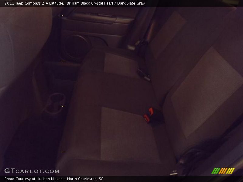 Brilliant Black Crystal Pearl / Dark Slate Gray 2011 Jeep Compass 2.4 Latitude