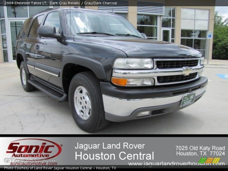 Dark Gray Metallic / Gray/Dark Charcoal 2004 Chevrolet Tahoe LT