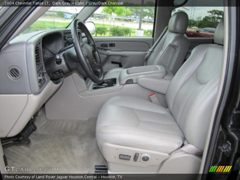 Dark Gray Metallic / Gray/Dark Charcoal 2004 Chevrolet Tahoe LT