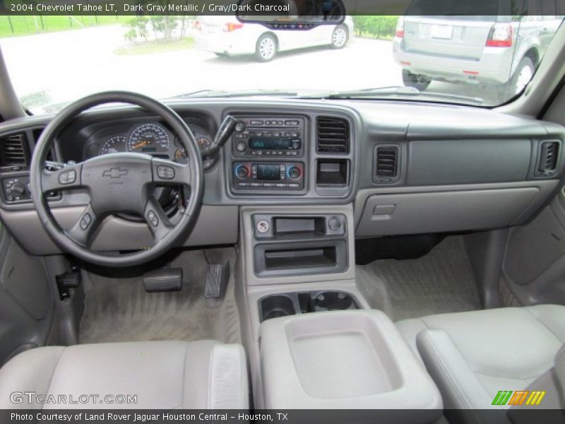 Dark Gray Metallic / Gray/Dark Charcoal 2004 Chevrolet Tahoe LT