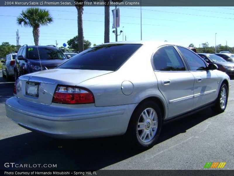 Silver Frost Metallic / Medium Graphite 2004 Mercury Sable LS Premium Sedan