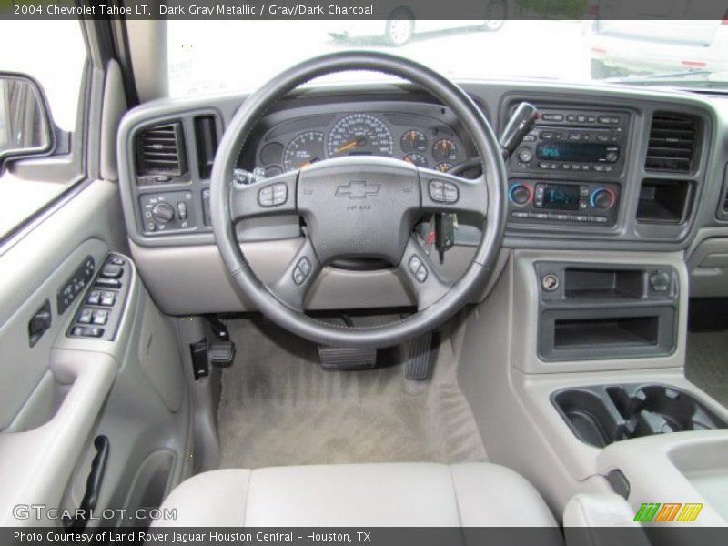 Dark Gray Metallic / Gray/Dark Charcoal 2004 Chevrolet Tahoe LT