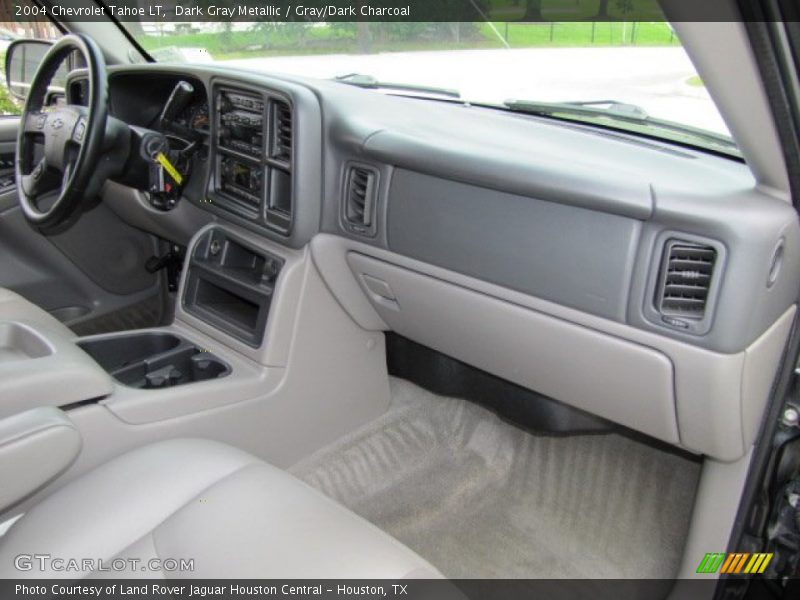 Dark Gray Metallic / Gray/Dark Charcoal 2004 Chevrolet Tahoe LT