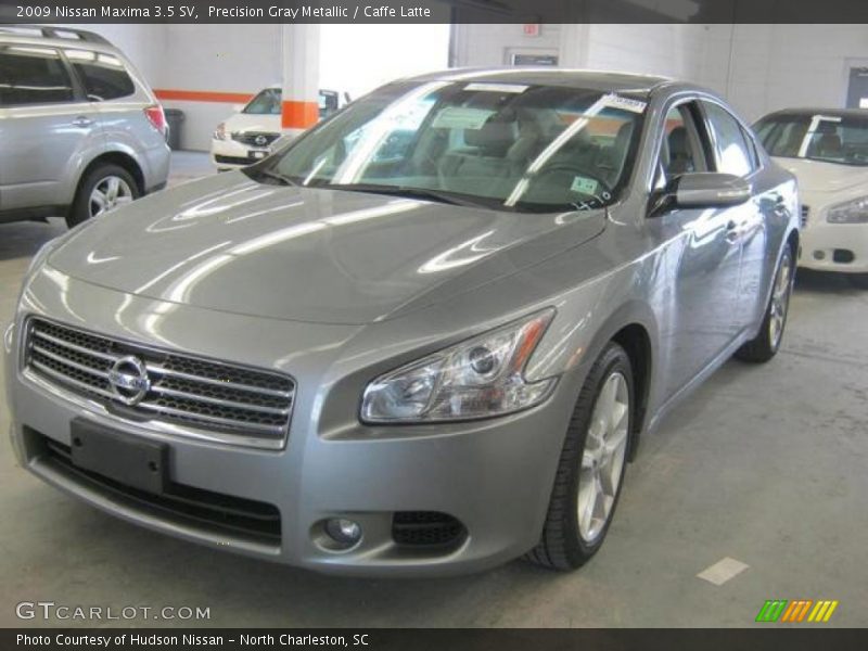Precision Gray Metallic / Caffe Latte 2009 Nissan Maxima 3.5 SV