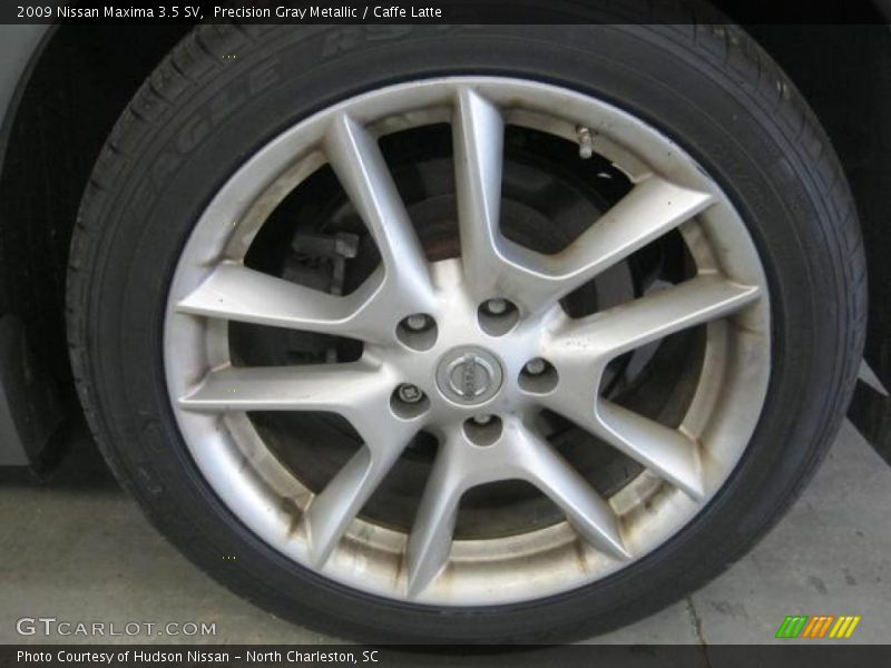 Precision Gray Metallic / Caffe Latte 2009 Nissan Maxima 3.5 SV