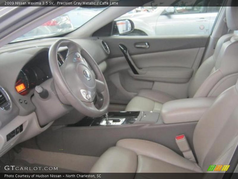Precision Gray Metallic / Caffe Latte 2009 Nissan Maxima 3.5 SV