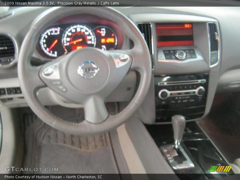 Precision Gray Metallic / Caffe Latte 2009 Nissan Maxima 3.5 SV