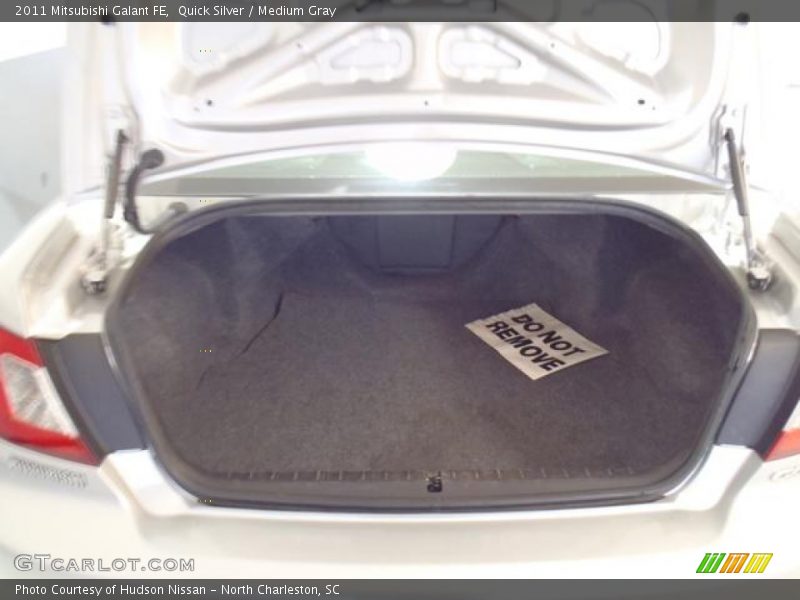 Quick Silver / Medium Gray 2011 Mitsubishi Galant FE