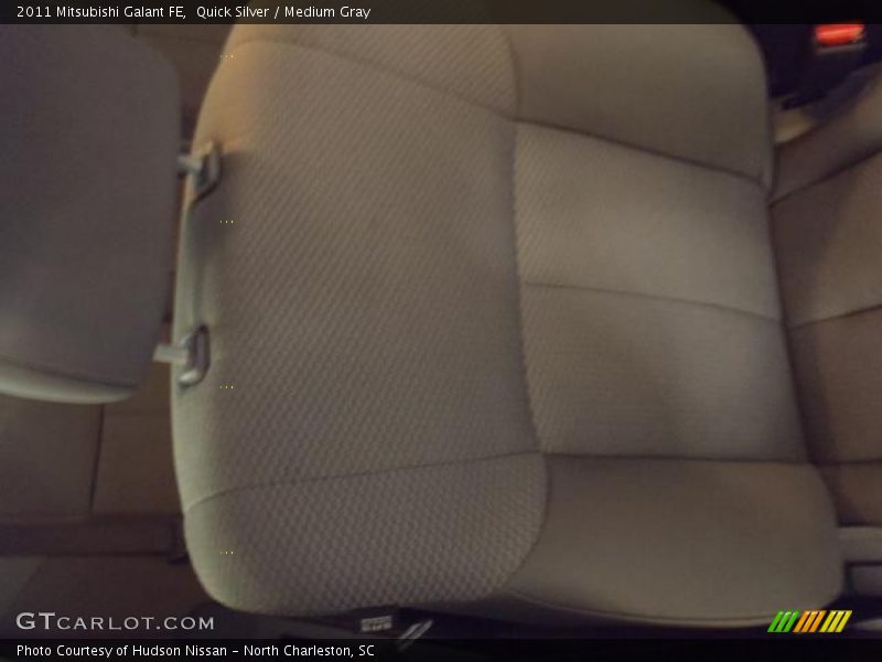 Quick Silver / Medium Gray 2011 Mitsubishi Galant FE