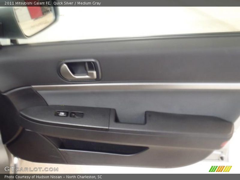 Quick Silver / Medium Gray 2011 Mitsubishi Galant FE