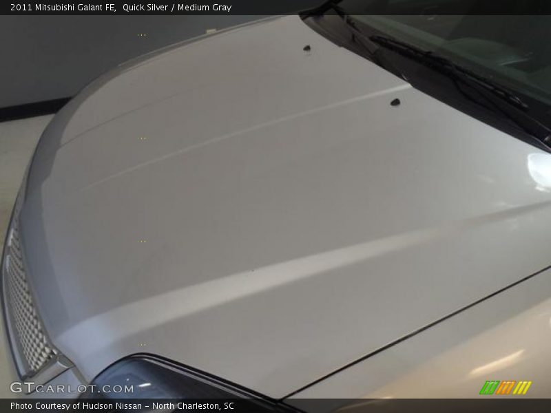 Quick Silver / Medium Gray 2011 Mitsubishi Galant FE