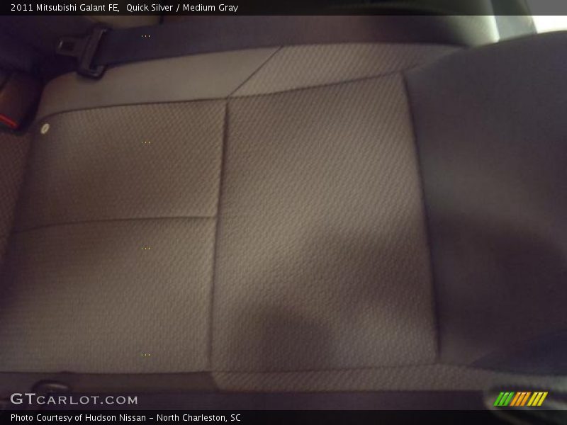 Quick Silver / Medium Gray 2011 Mitsubishi Galant FE