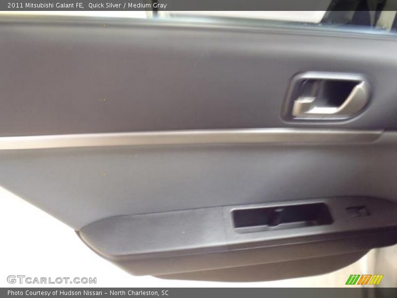 Quick Silver / Medium Gray 2011 Mitsubishi Galant FE