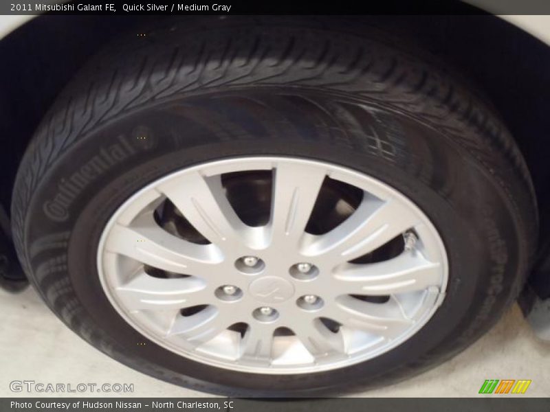 Quick Silver / Medium Gray 2011 Mitsubishi Galant FE