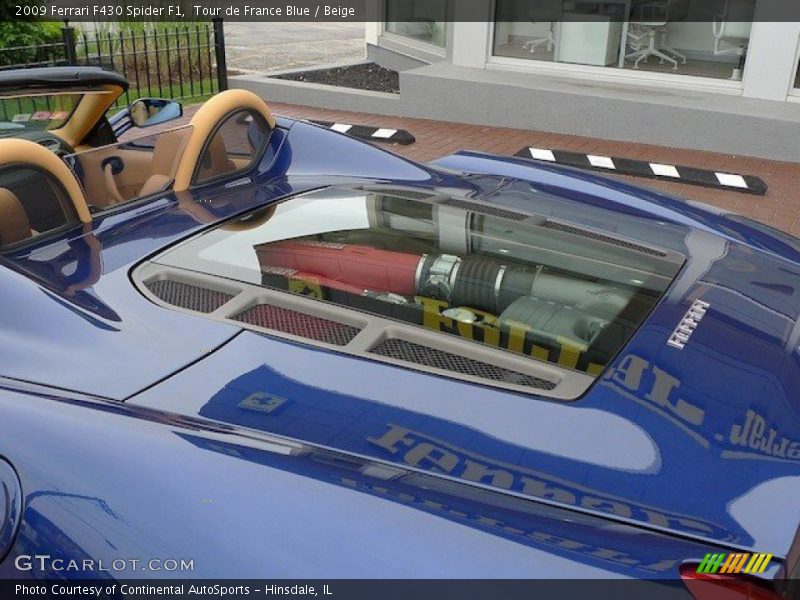 Tour de France Blue / Beige 2009 Ferrari F430 Spider F1