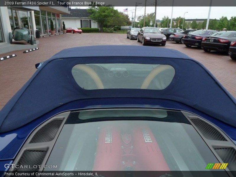 Tour de France Blue / Beige 2009 Ferrari F430 Spider F1