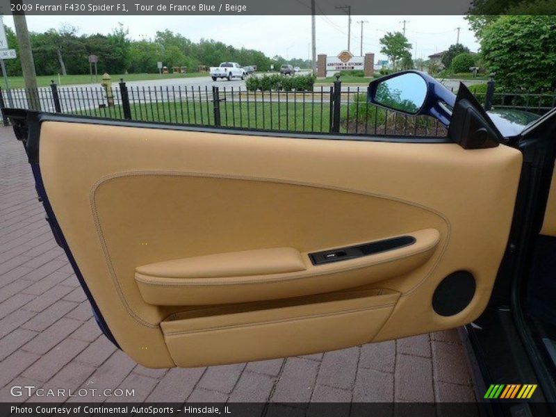 Door Panel of 2009 F430 Spider F1