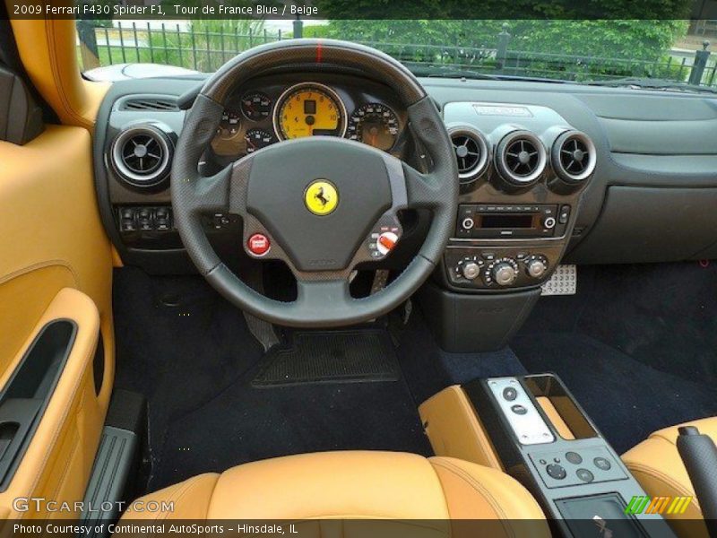Dashboard of 2009 F430 Spider F1